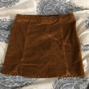 Brandy Melville Suede Skirt